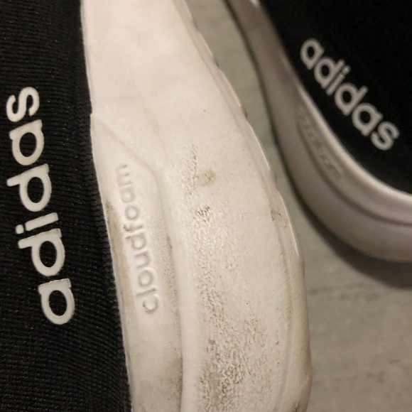TODAY ONLY:Adidas Black Cloudfoam Shoes Size 8 - Comfortable - Picture 8 of 16